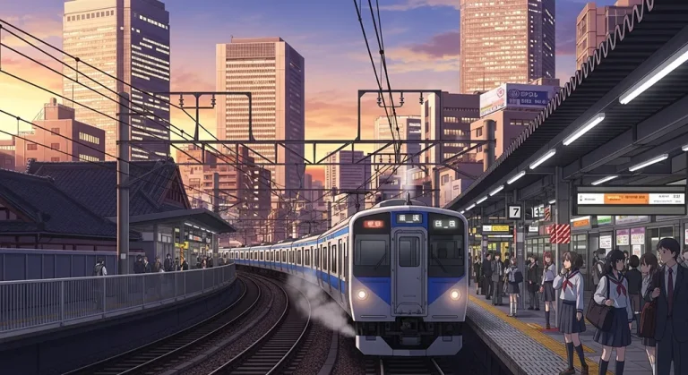 Ultra HD anime train 4K wallpaper for desktop computers and gaming laptops