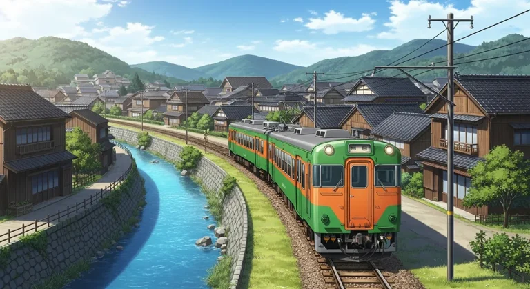 Ultra HD anime train 4K wallpaper design for desktop monitors and laptops