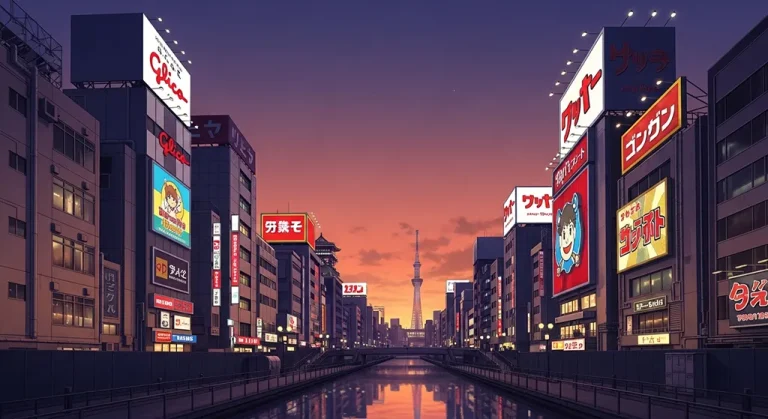 Ultra HD anime city 4K wallpaper for desktop computers and gaming laptops