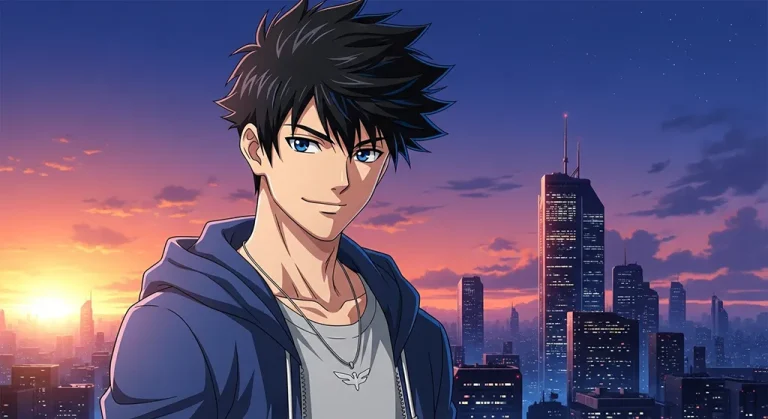 Japanese anime boy wallpaper in 4K for desktop PC and widescreen laptops