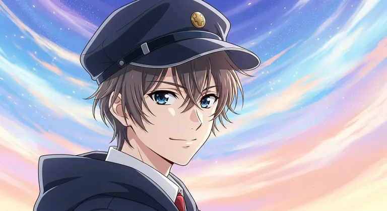 Anime boy aesthetic wallpaper for laptop and desktop in 4K resolution