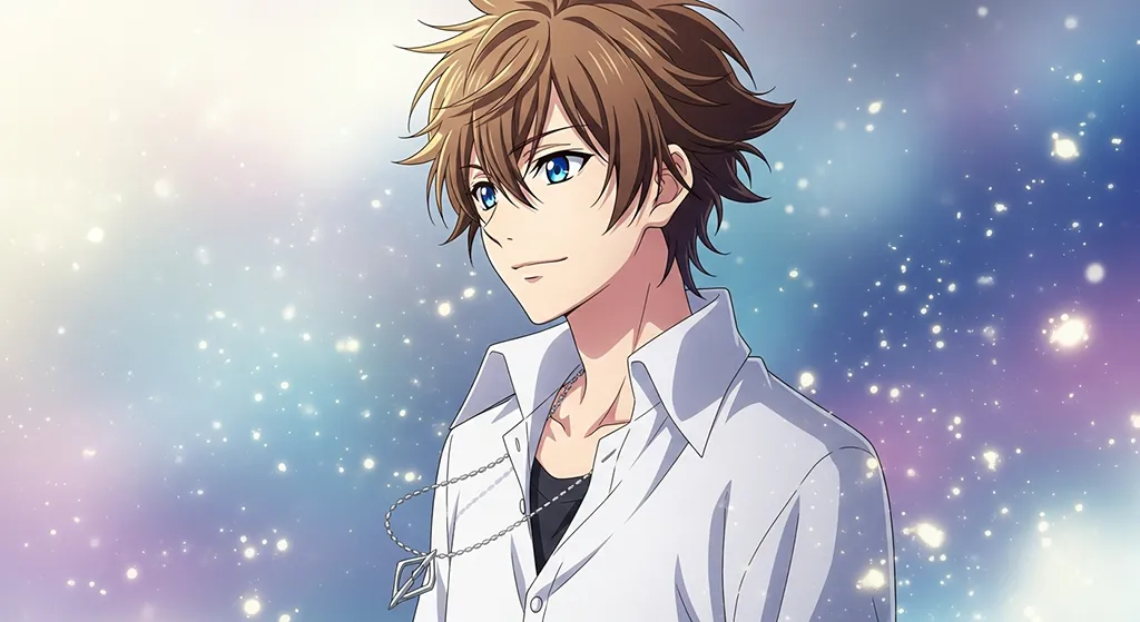 Cool anime boy HD wallpaper in 4K resolution for computer and notebook screens