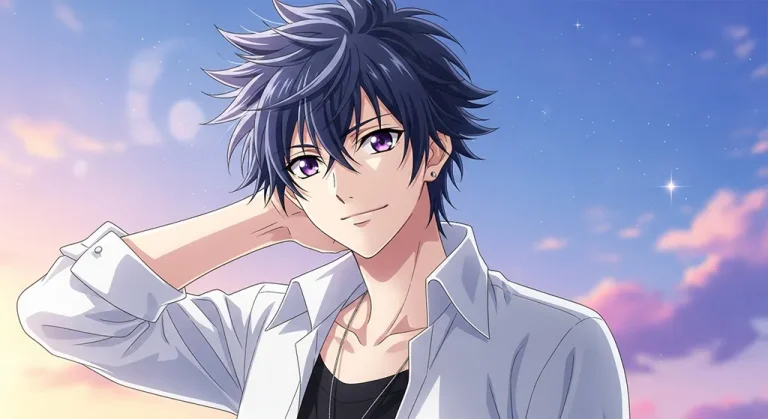 Anime boy 4K HD wallpaper image for widescreen desktop PCs and laptops