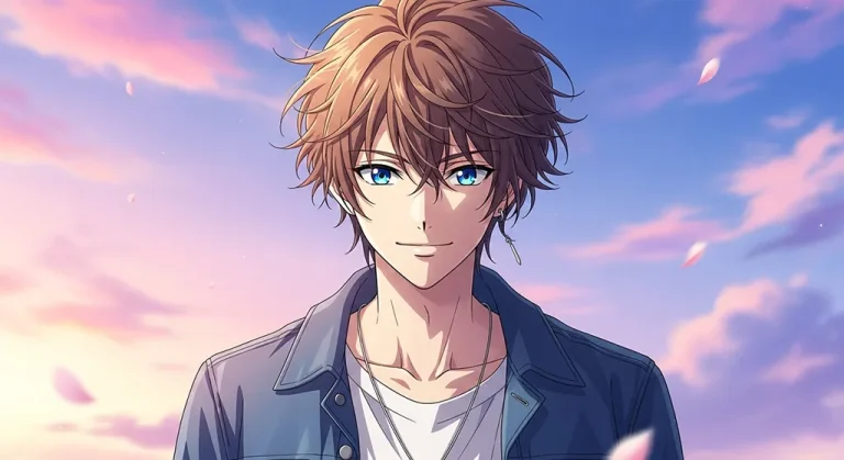 Anime boy wallpaper in 4K resolution, perfect for laptop and desktop setup