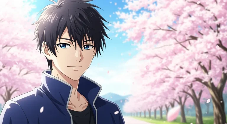 High-quality anime boy ultra HD wallpaper in 4K resolution for computers