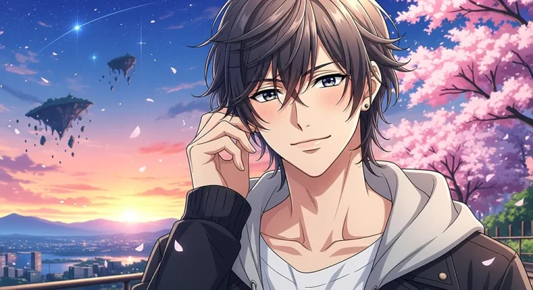 High-quality anime boy ultra HD wallpaper in 4K resolution for computers