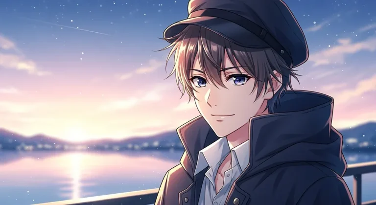 Ultra HD anime boy 4K wallpaper design for desktop monitors and laptops