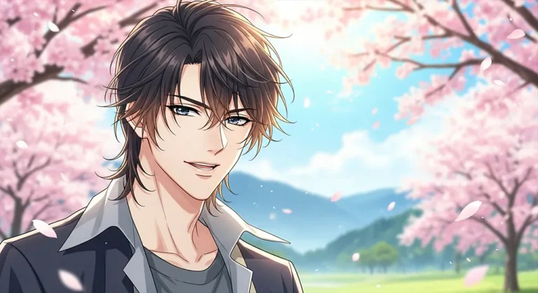 Cool Japanese anime boy HD wallpaper in 4K for laptop and desktop screens