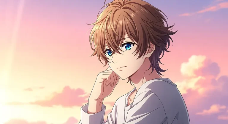 Anime boy character 4K desktop wallpaper, perfect for PC and laptop use