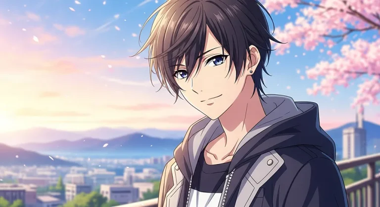 Anime boy HD 4K wallpaper for laptop background and desktop display
