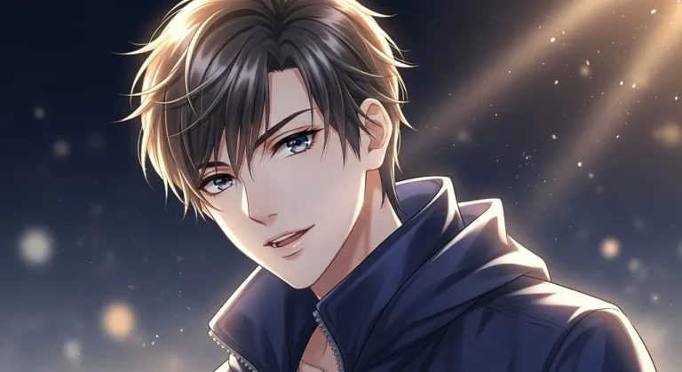Anime boy stylish 4K desktop wallpaper for laptop background display