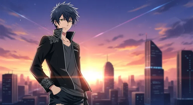 Ultra HD anime boy 4K wallpaper design for desktop monitors and laptops