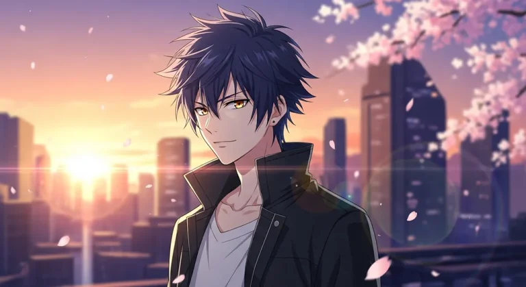 Ultra HD anime boy 4K wallpaper design for desktop monitors and laptops