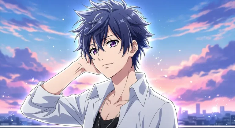 Anime boy 4K wallpaper for computer monitor and laptop background display