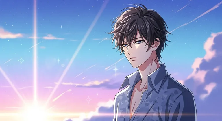 Anime boy stylish 4K desktop wallpaper for laptop background display