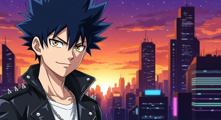 Anime boy 4K wallpaper for computer monitor and laptop background display