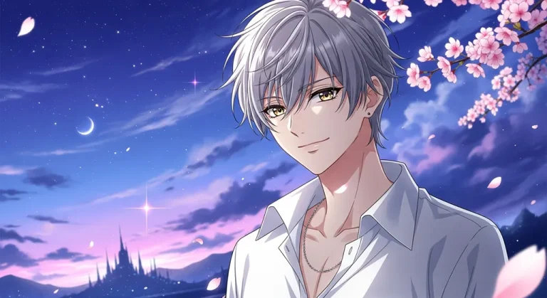 High-resolution anime boy 4K background image for desktop monitors and laptops