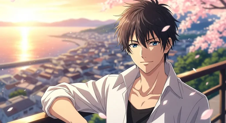 Anime boy in 4K resolution wallpaper, optimized for desktop PC and notebook