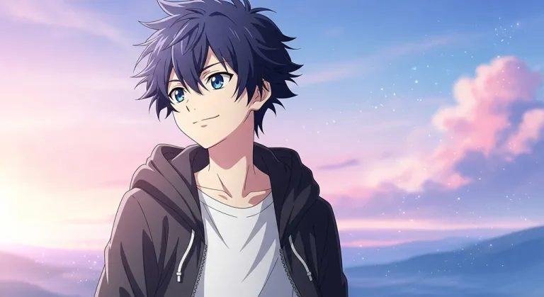 Ultra HD anime boy 4K wallpaper design for desktop monitors and laptops