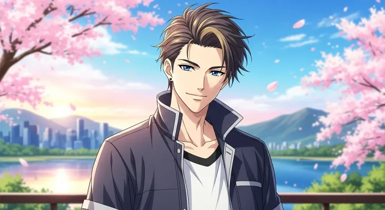 Anime boy aesthetic wallpaper for laptop and desktop in 4K resolution