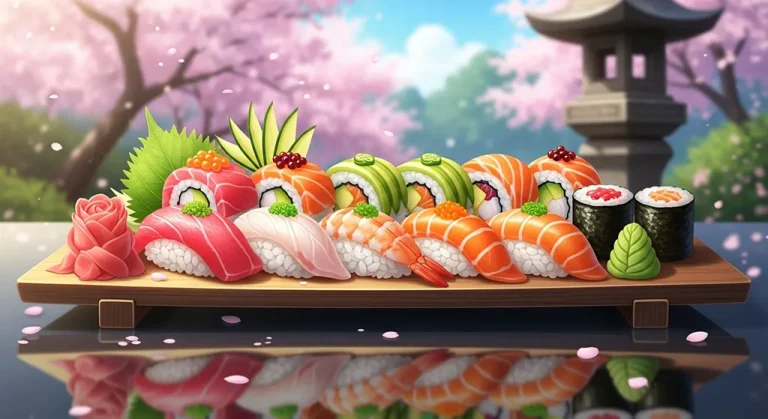 Ultra HD anime food 4K wallpaper design for desktop monitors and laptops