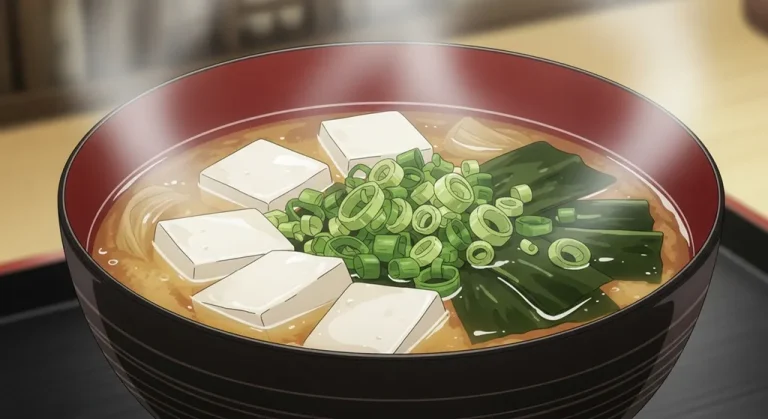 Aesthetic anime food ultra HD 4K wallpaper background for laptop display