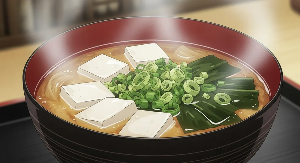 Aesthetic anime food ultra HD 4K wallpaper background for laptop display