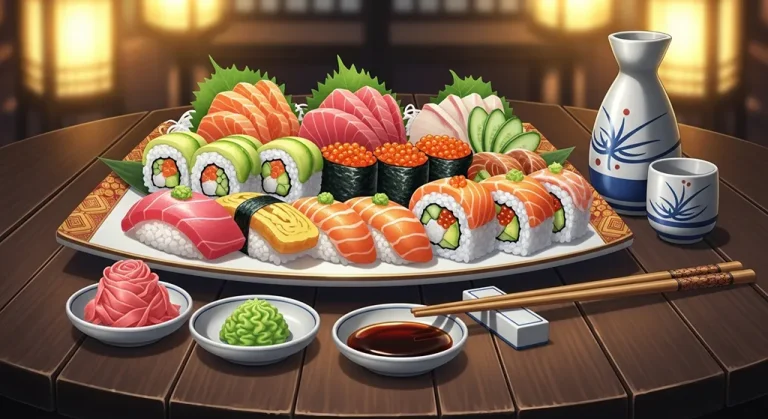 Anime food HD 4K wallpaper for laptop background and desktop display