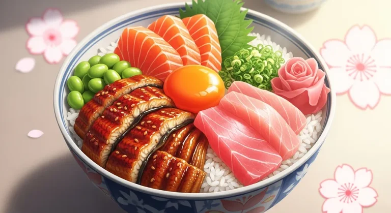 Anime food ultra HD desktop wallpaper in 4K resolution for computer screens