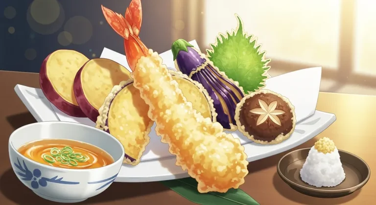 Anime food ultra HD desktop wallpaper in 4K resolution for computer screens