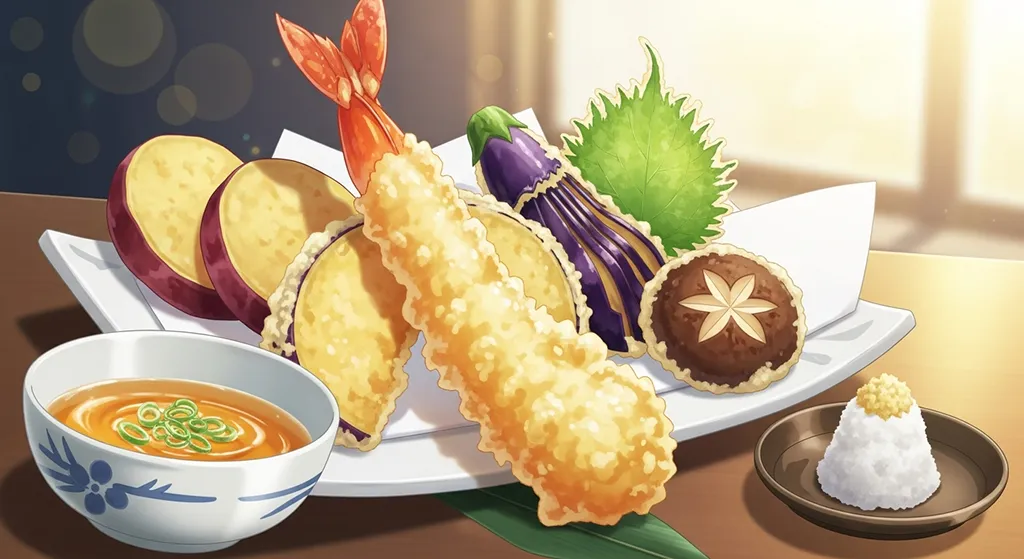Anime food ultra HD desktop wallpaper in 4K resolution for computer screens