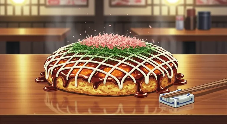 Anime food aesthetic wallpaper in 4K ultra HD for laptop and desktop screens