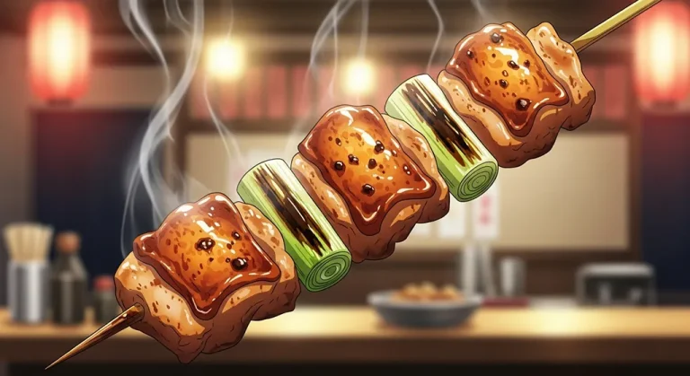 Aesthetic anime food ultra HD 4K wallpaper background for laptop display