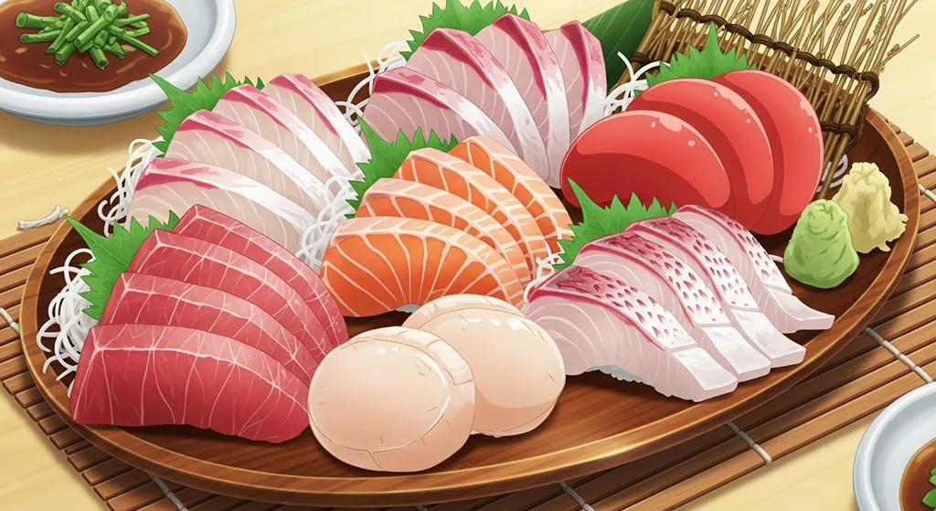 Anime food aesthetic wallpaper for laptop and desktop in 4K resolution