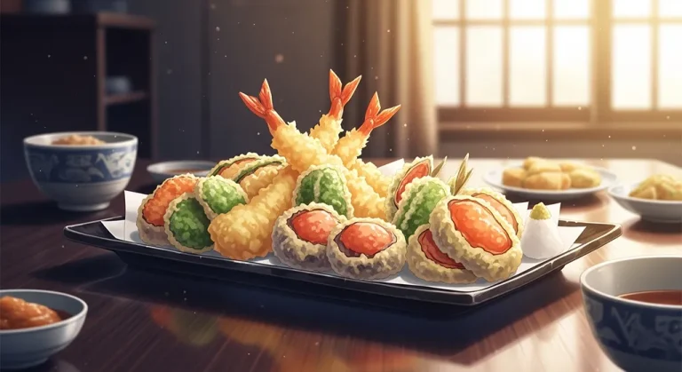 Cool Japanese anime food HD wallpaper in 4K for laptop and desktop screens