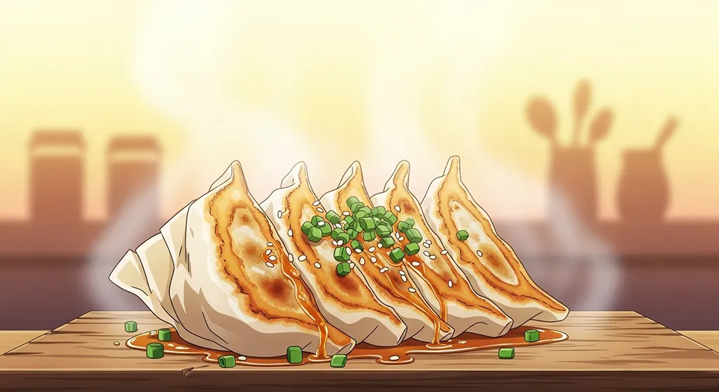 Anime food stylish ultra HD 4K background wallpaper for desktops and PCs