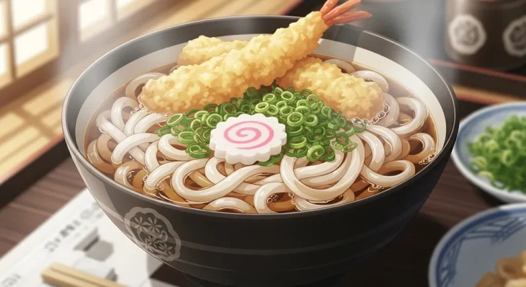 Cool anime food 4K wallpaper design for laptops and desktop PCs