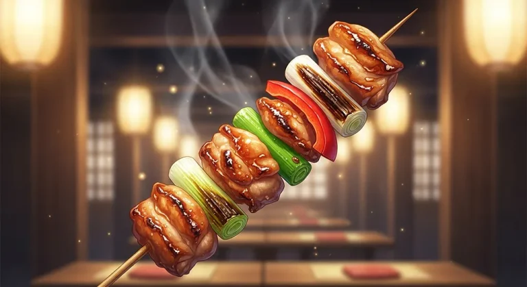 Aesthetic anime food ultra HD 4K wallpaper background for laptop display