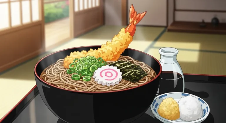 Cool anime food 4K wallpaper design for laptops and desktop PCs