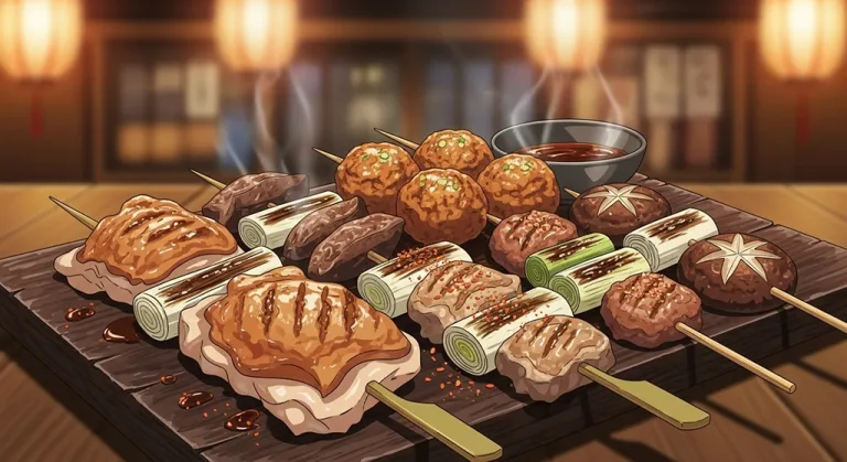 Anime food detailed 4K desktop wallpaper, high-resolution background image