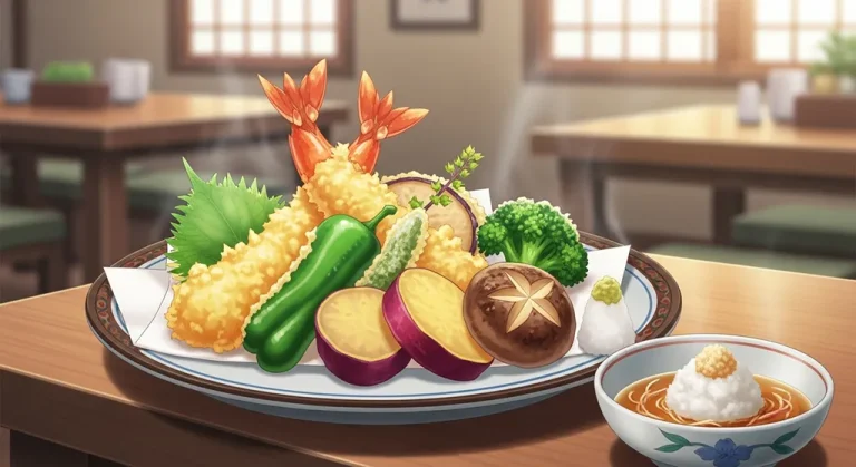 Anime food aesthetic wallpaper for laptop and desktop in 4K resolution