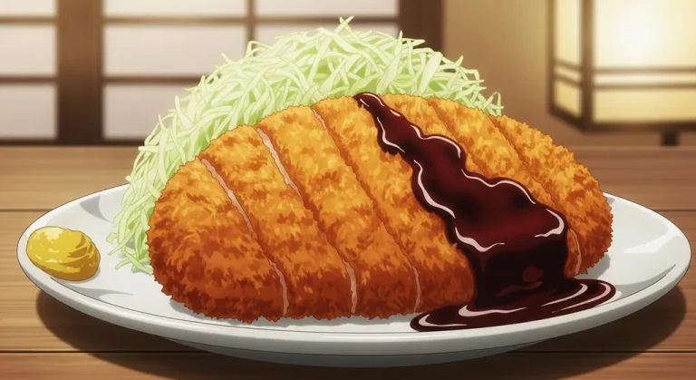 Japanese anime-inspired food wallpaper in 4K for PC and laptop monitors