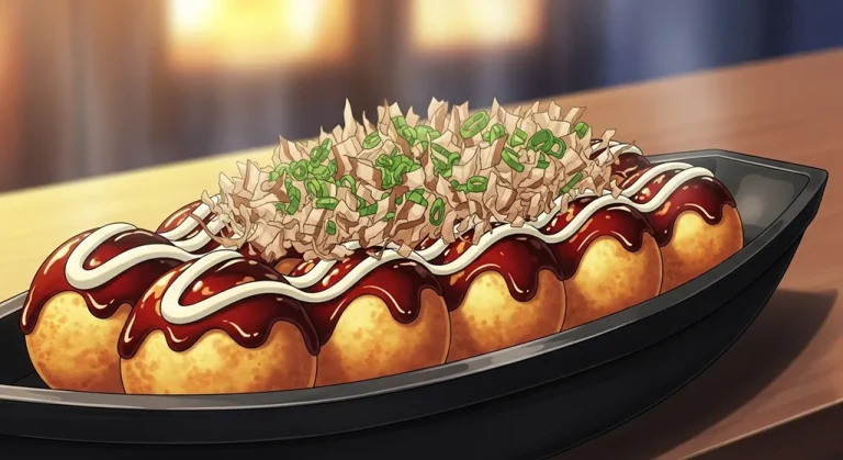 Stylish anime food desktop wallpaper, 4K ultra HD for laptop display