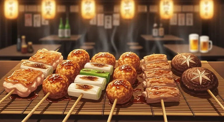 Aesthetic anime food ultra HD 4K wallpaper background for laptop display
