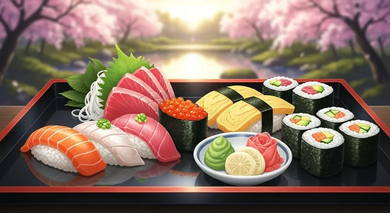 Ultra sharp anime food 4K desktop wallpaper image for widescreen laptops