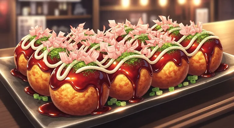 Stylish anime food desktop wallpaper, 4K ultra HD for laptop display