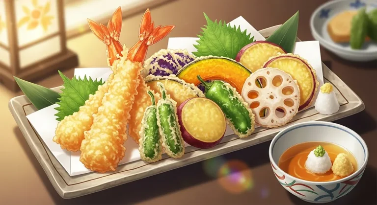 Aesthetic anime food ultra HD 4K wallpaper background for laptop display