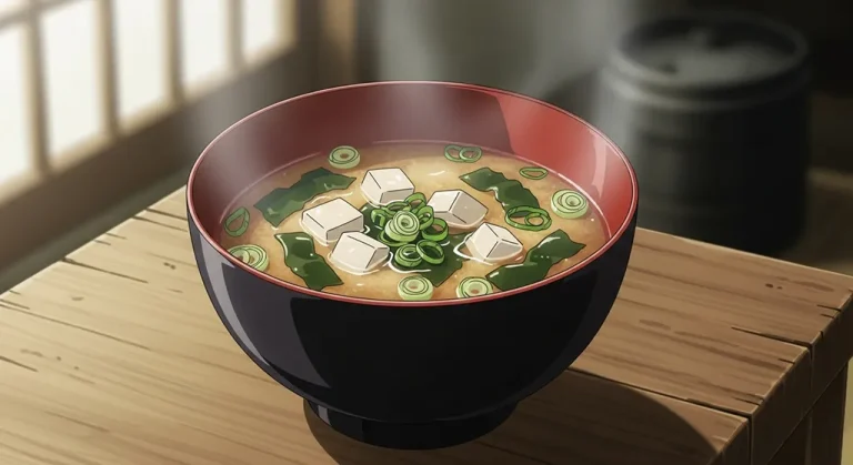 Cool anime food 4K wallpaper design for laptops and desktop PCs