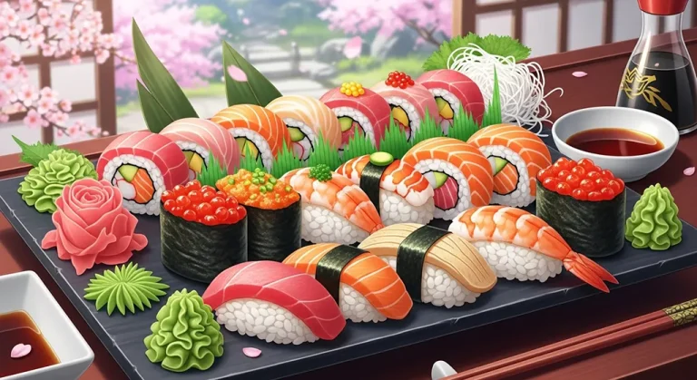 Aesthetic anime food 4K wallpaper for computer screen backgrounds