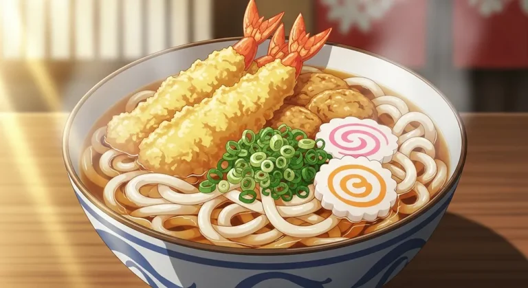 Anime food 4K wallpaper for computer monitor and laptop background display